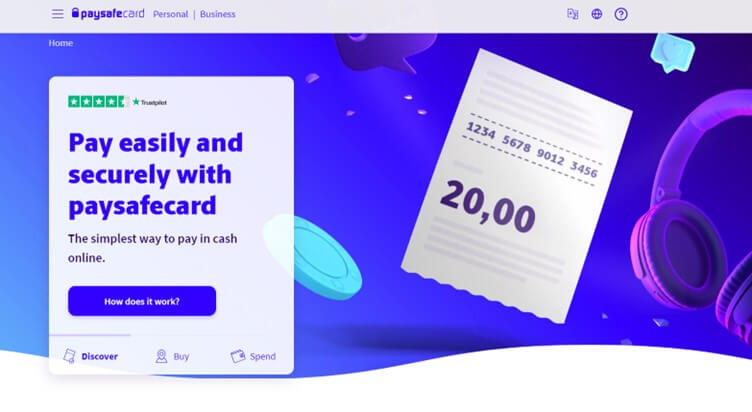 paysafecard homepage canada online casino