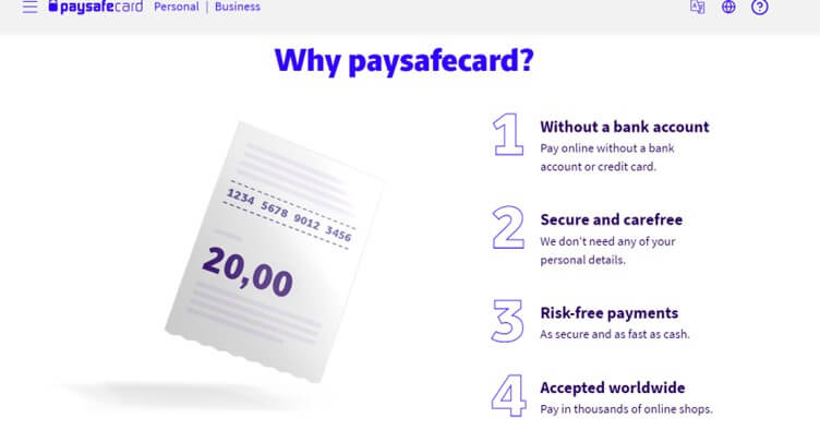 paysafecard benefits canada online casino 