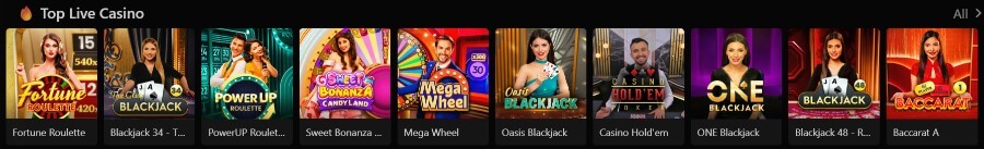 Parimatch - Live Casino