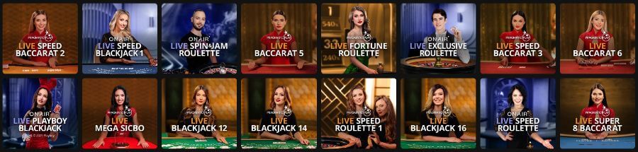 Platinum Play - Live Casino