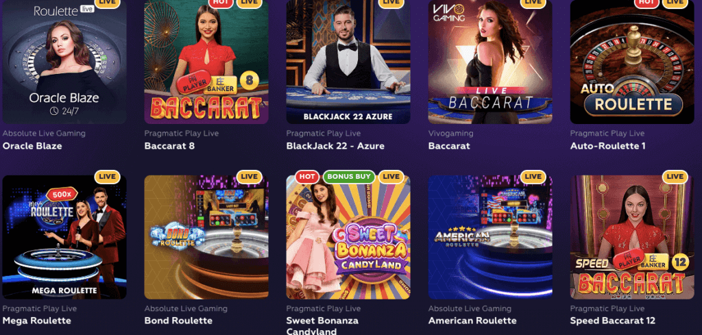 Playfina Live Dealer Tables canada casino reviews