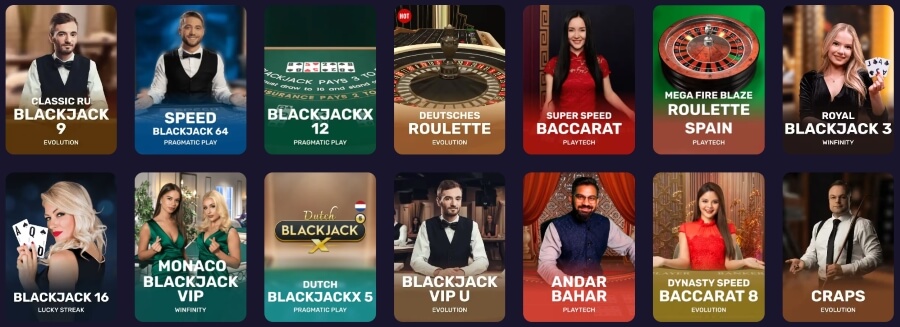 Playfina - Live Casino Games
