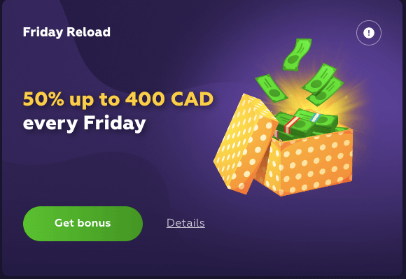 Playfina Reload Bonus