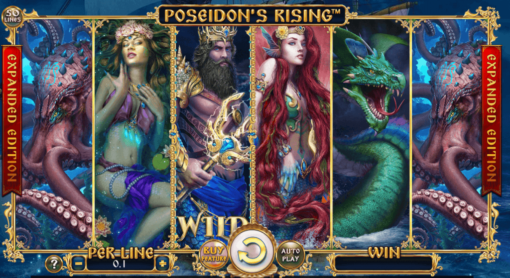 Poseidon’s Rising Expanded Edition spinomenal provider canada casino