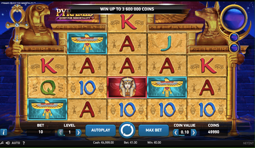 Pyramid Quest for Immortality Slot