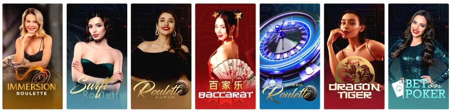 Qbet - Live Casino Games