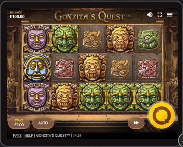 Gonzita's Quest Canada Slot Jackpot