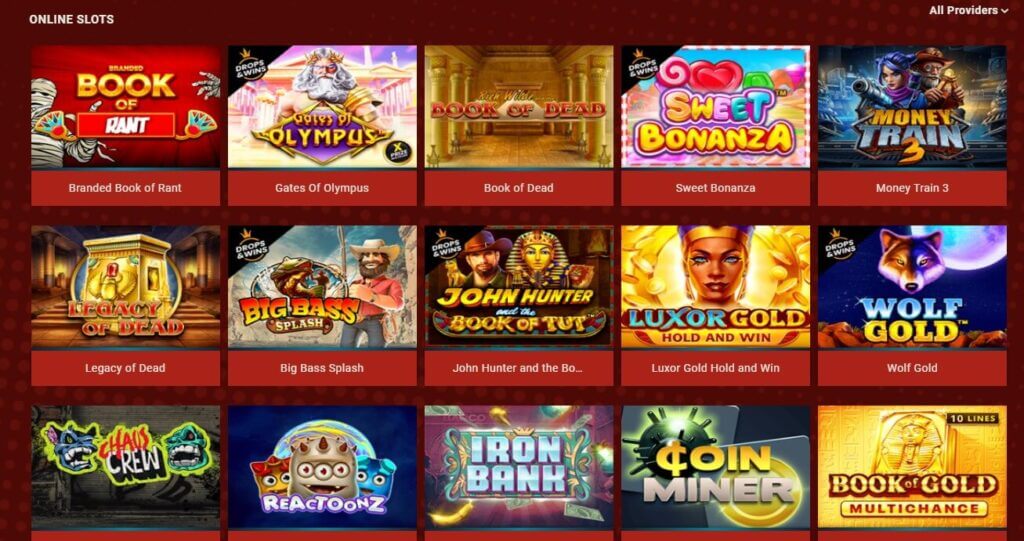 Rant Casino Slot Games