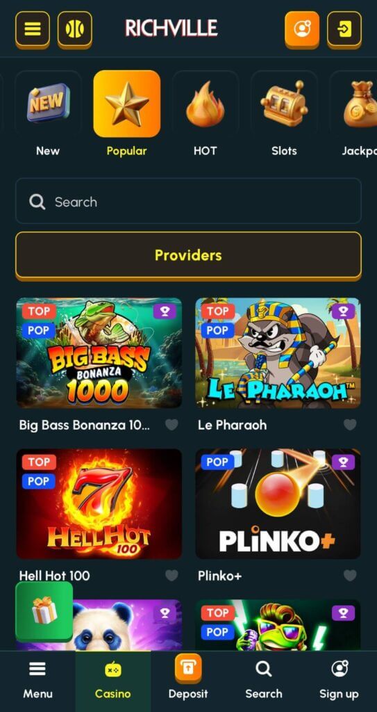 Richville - Mobile Casinos in Canada
