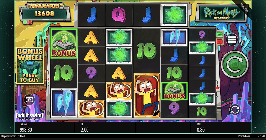 Rick and Morty Megaways Slot Review