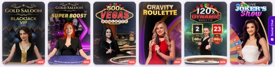 RoboCat - Live Casino Games