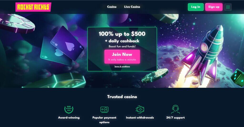 rocket riches preview