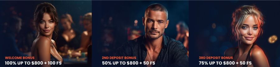 RollCasino - Casino Welcome Bonuses