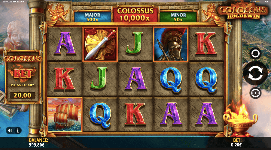 Colossus Hold & Win