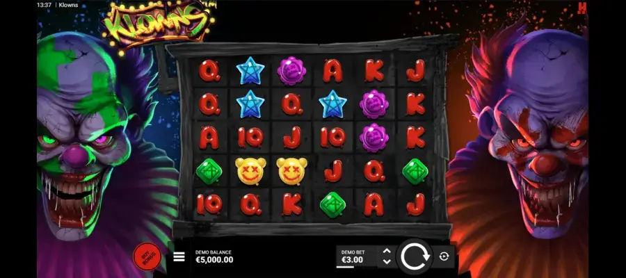 klowns slot halloween slots