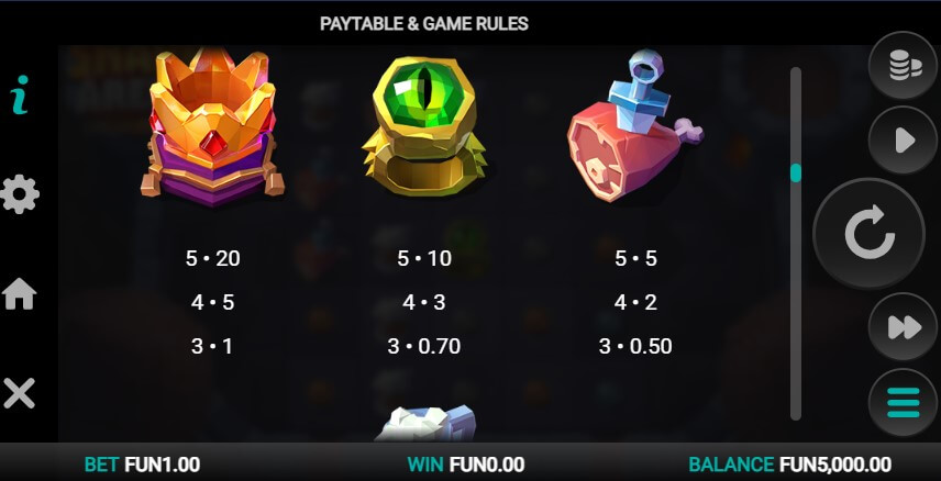 Snake Arena Dream Drop Slot Canada high paying symbols
