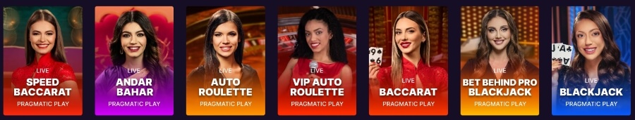 SpinBet - Live Casino Games