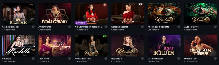 SpinMills - Live Casino