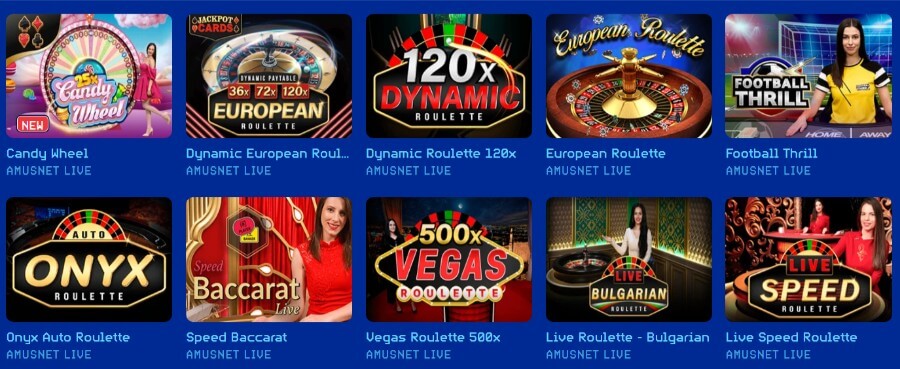 Spinly - Live Casino Games