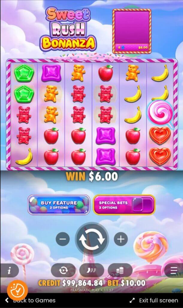 Sweet Rush Bonanza - Mobile Casinos in Canada