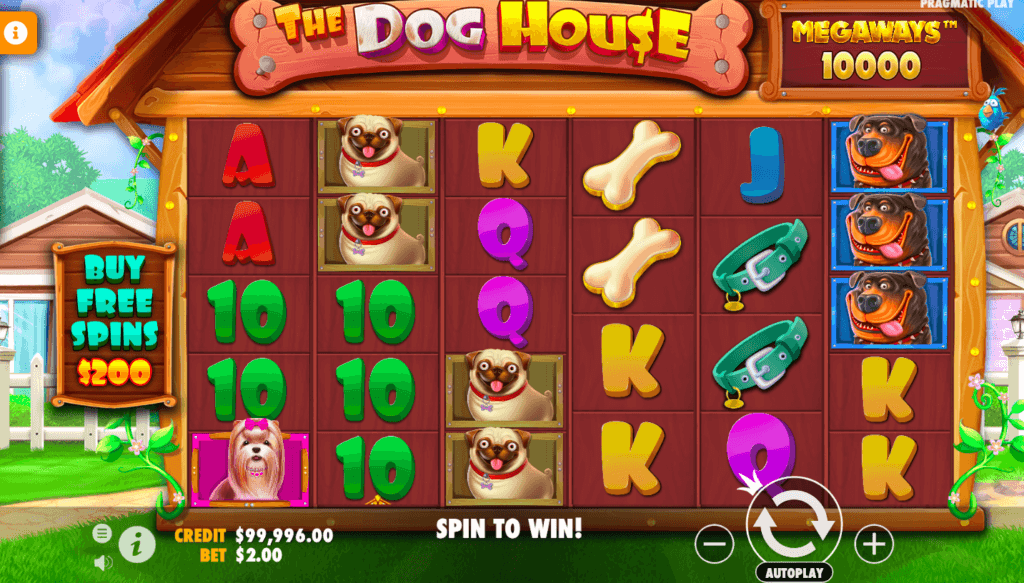 Pragmatic Play The Dog House Megaways