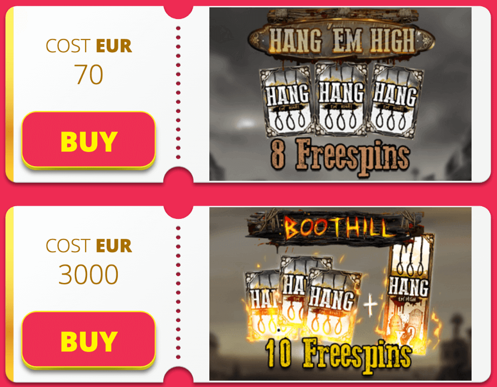 Tombstone RIP Nolimit city online casino slot bonus buy feature