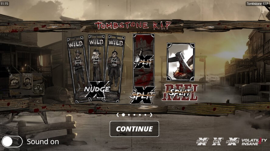 Tombstone RIP slot Canada