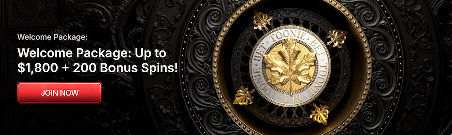 Tooniebet welcome bonus banner