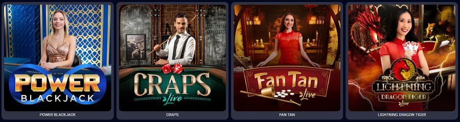 Trybet - Live Casino Games