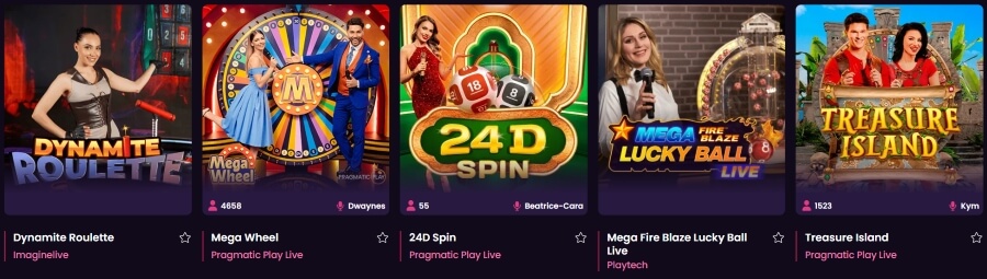 VegasNow - Game Shows