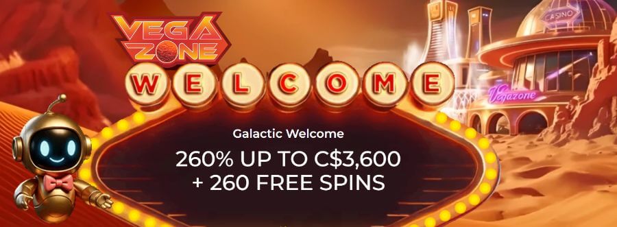 Vegazone - Casino Welcome Bonuses