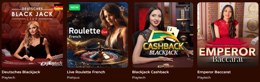 Vegazone - Live Casino Games