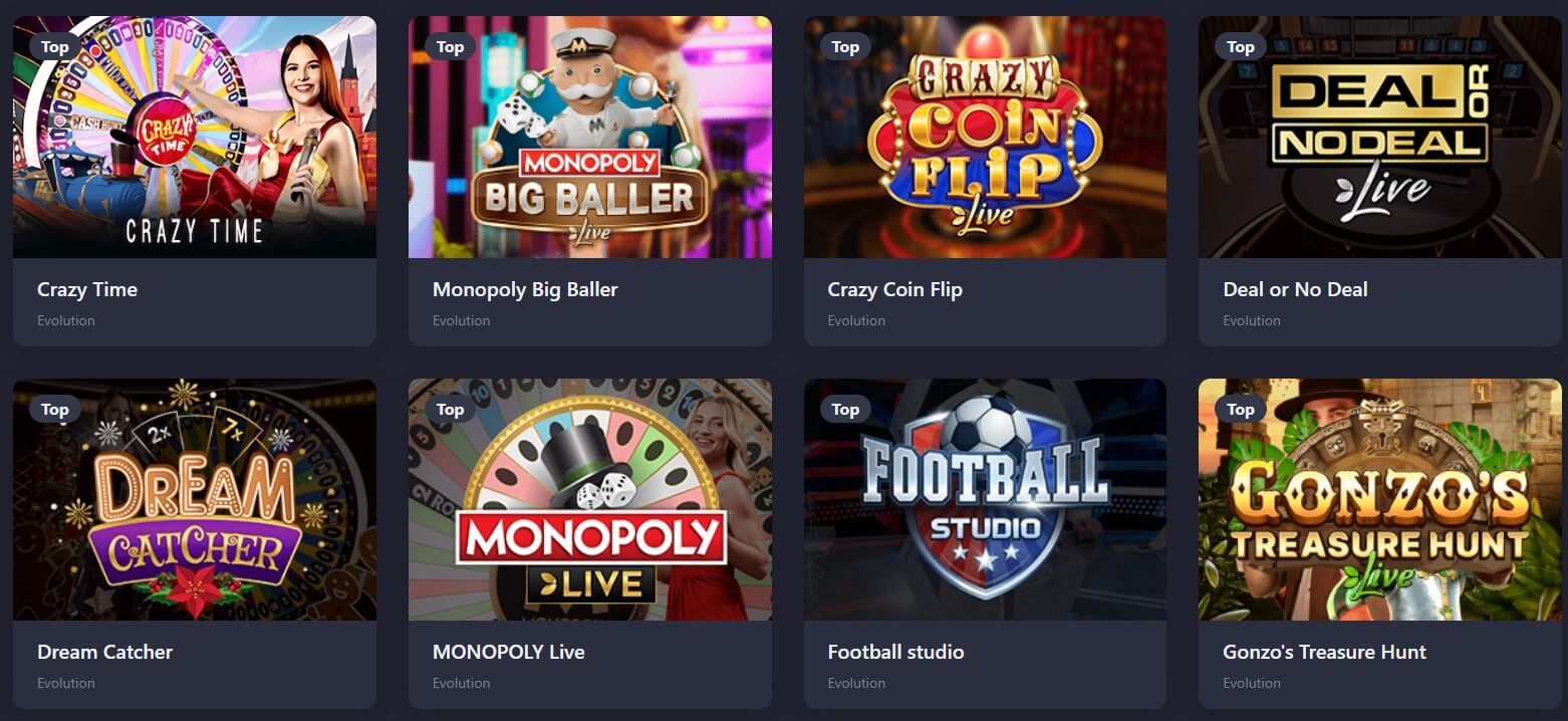 Vera Casino Game Shows