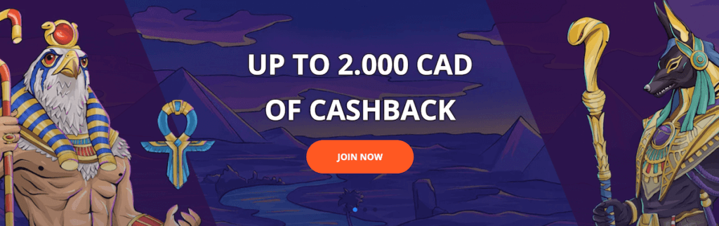 Vulkan Vegas cashback bonus Canada casino online