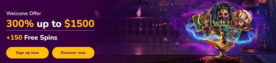 Wild Sultan - Casino Welcome Bonuses