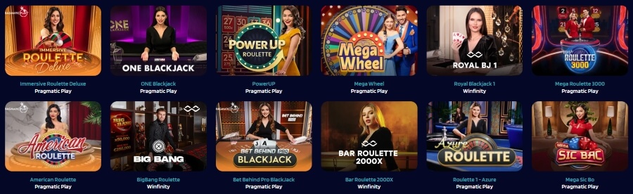 Wintari - Live Casino Games