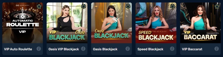 Winz - Live Casino