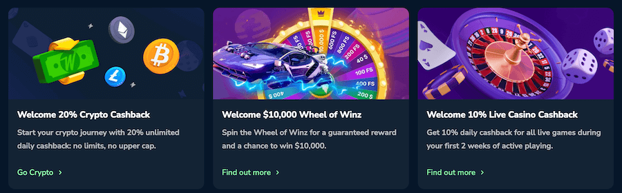 Winz promotions