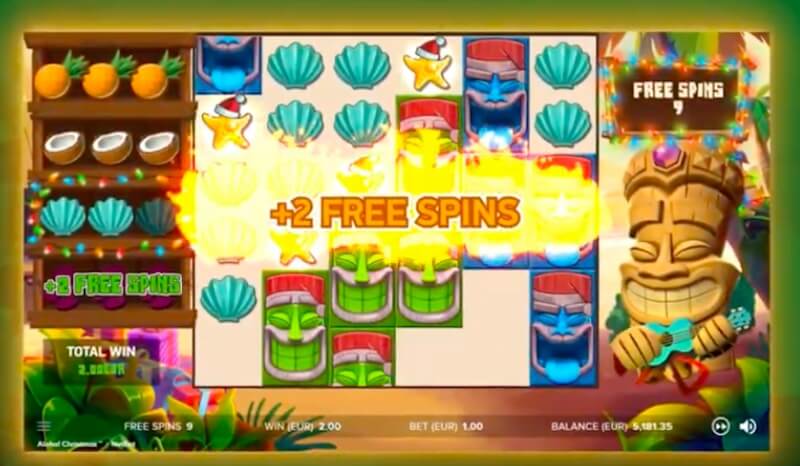 Aloha Christmas netent Aloha Christmas Edition slot