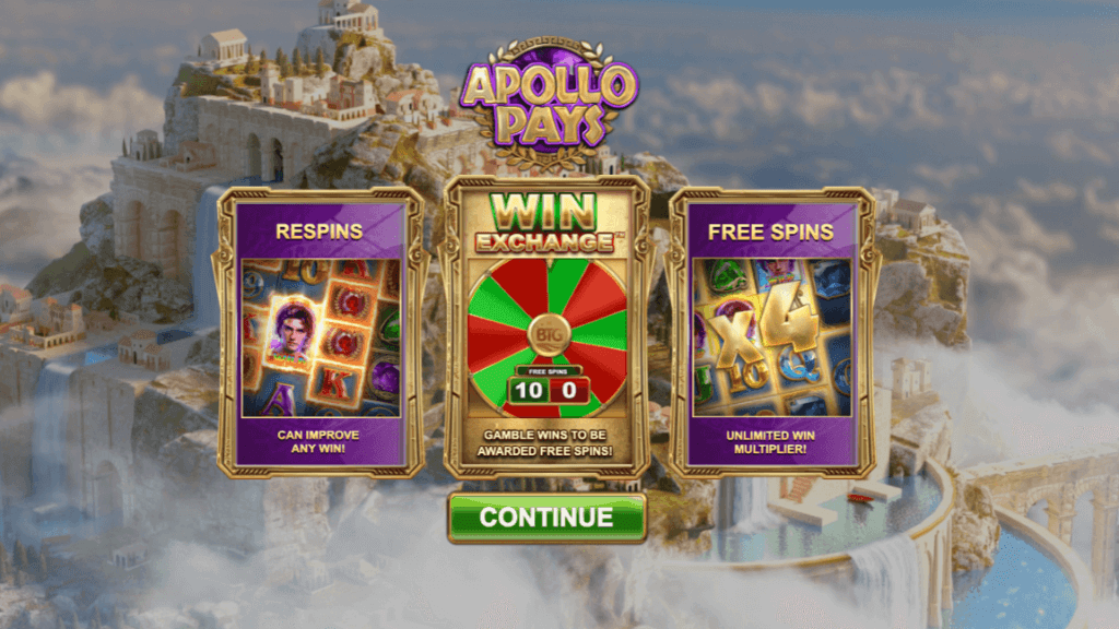 apollo pays megaways hold and win provider software canada casino guides