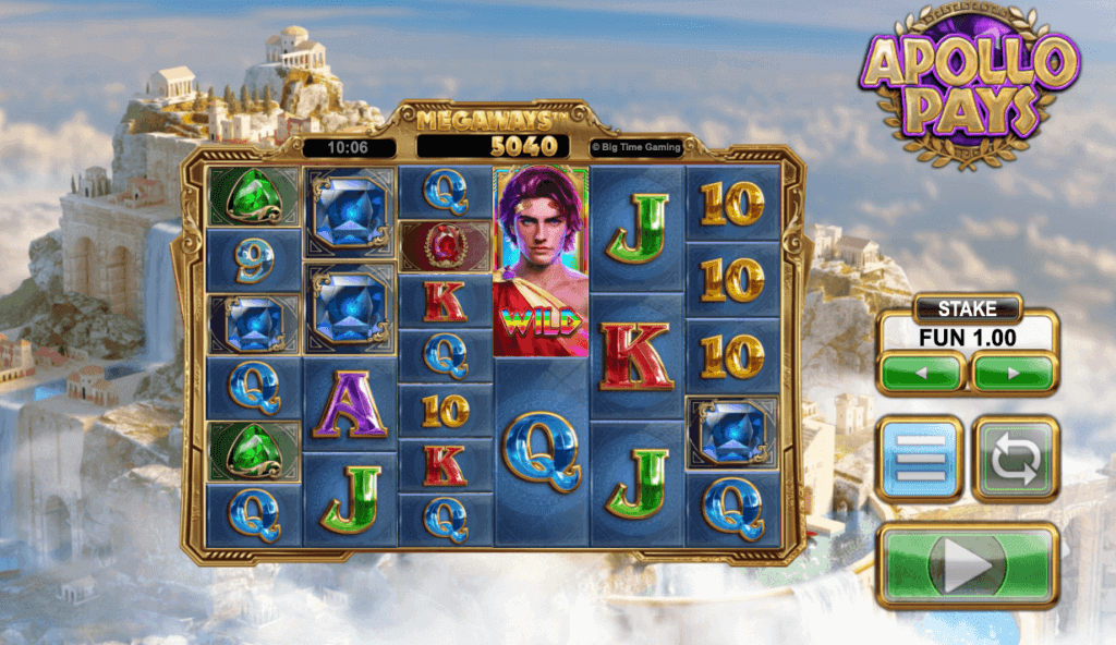 apollo pays megaways slot big time gaming btg canada casino slots