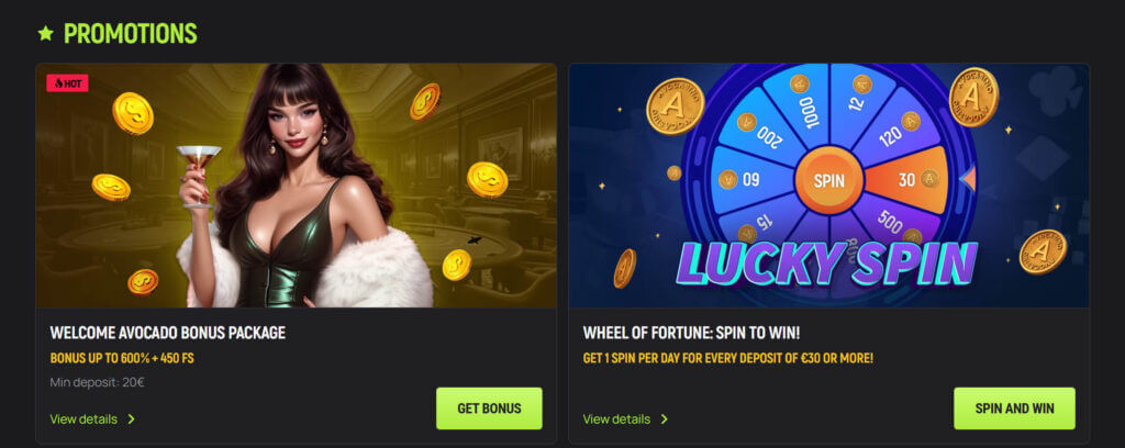 avocasino promo