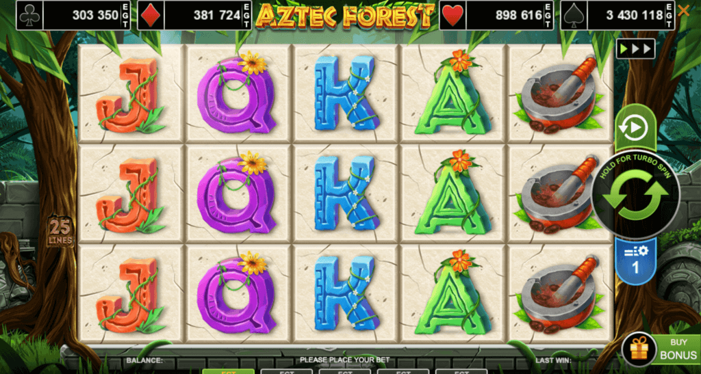 aztec forest slot amnuset interactive canada casino slots
