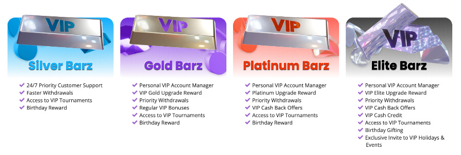 barz vip program canada casino reviews