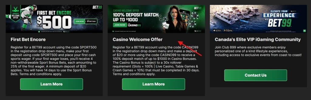 bet99 promo