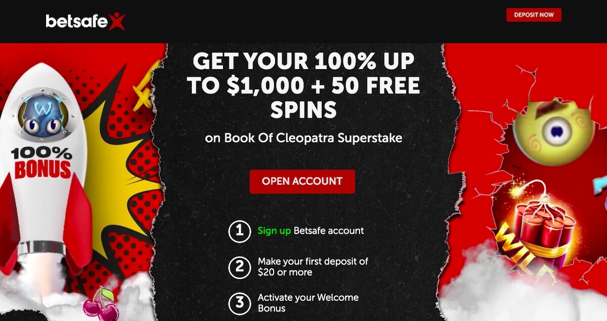 Claim the Betsafe bonus! betsafe casino canada bonus