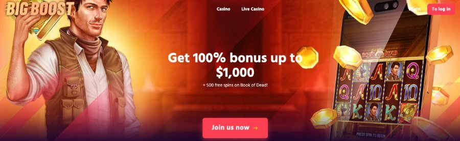 big boost welcome bonus canada casino reviews