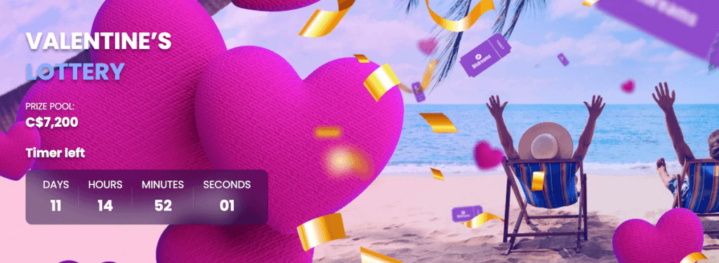 Bitdreams Valentine's Day Lottery