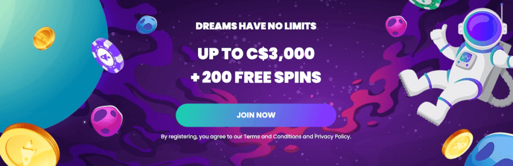 Bitdreams Casino Welcome Bonus Canada