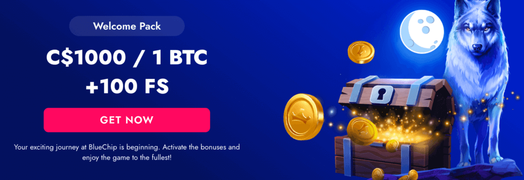 bluechip casino o0ffers promo canada casinos